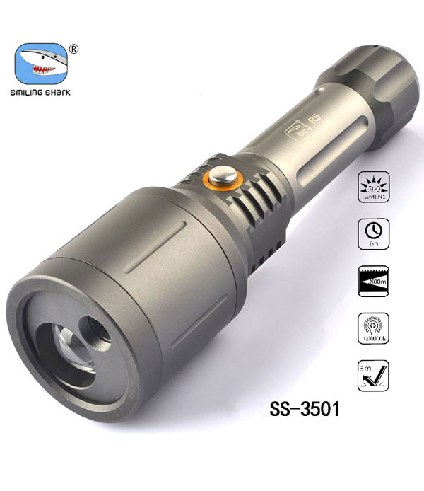 Đèn Pin Siêu Sáng Kiêm Laser SS-3501